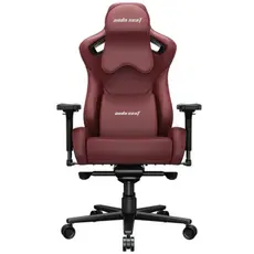 სათამაშო სავარძელი AndaSeat Chair Kaiser 2 Pro XL, PVC leather, 4D-Armrests, maroon