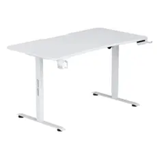 სათამაშო მაგიდა AndaSeat Desk Xtreme E with electric height adjustment, 140x73-117cm, white, 2 image