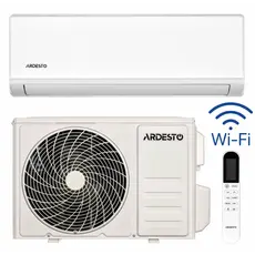 კონდიციონერი ARDESTO CoolSmart 55m2 inverter 18000BTU 5.1kW A/A -15°С Wi-Fi R32 white, 6 image