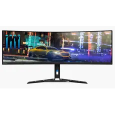 მონიტორი Lenovo Legion R45w-30 Curved 44.5" 5120x1440 VA 450 cd/m²  4ms 165Hz / 170Hz (Overclock)  Black
