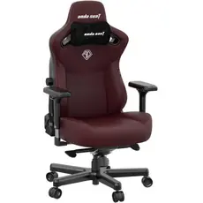 სათამაშო სავარძელი AndaSeat Chair Kaiser 3 XL, PVC leather, 4D-Armrests, maroon, 4 image