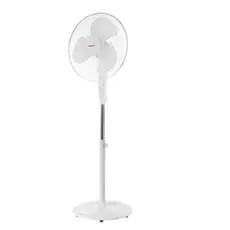ვენტილატორი Ardesto FN-R1608RW fan with remote control, round support, white, 3 image