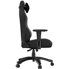 სათამაშო სავარძელი AndaSeat Chair Phantom 3, PVC leather, 1D-Armrests, black, 5 image