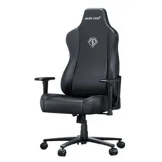 სათამაშო სავარძელი AndaSeat Chair Novis XL, PVC leather, 1D-Armrests, black, 2 image
