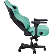 სათამაშო სავარძელი AndaSeat Chair Kaiser 4 V2, PVC leather, 6D-Armrests, green, 3 image