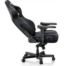 სათამაშო სავარძელი AndaSeat Chair Kaiser 4 V2 XL, PVC leather, 6D-Armrests, black, 5 image