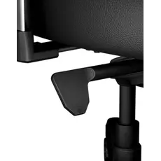 სათამაშო სავარძელი AndaSeat Chair Kaiser 3, PVC leather, 4D-Armrests, black, 3 image