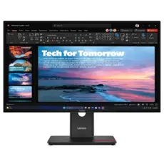 მონიტორი Lenovo ThinkVision T27QD-40, 27"2560x1440, IPS,120Hz,4ms, 1xHDMI,1xDP,1xDP Out, 1x RJ45,1xUSB-C Docking up to 100W