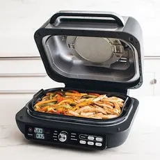 გრილი Ninja AG651EU, 2460W, 3.8L, Grill And Air Fryer, Black/Silver, 4 image