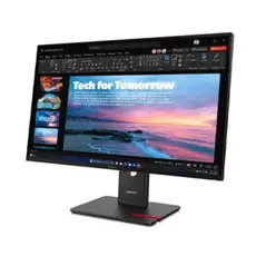 მონიტორი Lenovo ThinkVision T27QD-40, 27"2560x1440, IPS,120Hz,4ms, 1xHDMI,1xDP,1xDP Out, 1x RJ45,1xUSB-C Docking up to 100W, 2 image