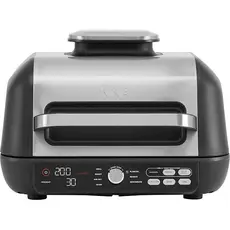 გრილი Ninja AG651EU, 2460W, 3.8L, Grill And Air Fryer, Black/Silver