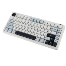 კლავიატურა AULA F75 Gasket Wireless Mechanical Keyboard Blue/White/Purple (Reaper Switch), 2 image