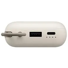 პორტატული დამტენი Xiaomi Power Bank 10000mAh (Integrated Cable) Tan GL, 4 image