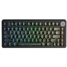 კლავიატურა AULA F75 RGB Gaming Keyboard Black Contour (Seiya Switch)