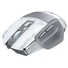 მაუსი AULA SC550 E-sports Gaming Wireless Dual Mode Mouse Grey/White, 2 image