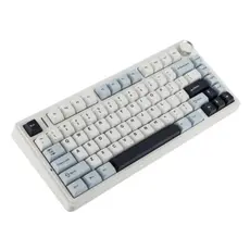 კლავიატურა AULA F75 Gasket Wireless Mechanical Keyboard Blue/White/Purple (Reaper Switch), 4 image