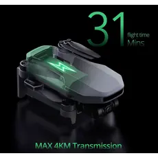 დრონი Potensic Drone ATOM SE (Expansion Kit) 3 batteries in total Grey, 4 image
