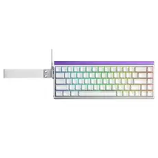 კლავიატურა AULA HERO68 RGB Gaming Keyboard White (Meteor Magnetic Switch)