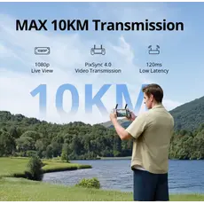 დრონი Potensic Drone ATOM 2 Screen Remote (Standard Kit) AI Tracking Grey, 7 image