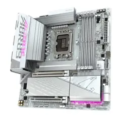 დედა დაფა Gigabyte B860M AORUS ELITE WIFI6E ICE 1.0 4DDR5 LGA1851 - 9MB86MLI6-00-G10, 3 image