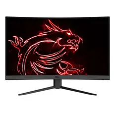 მონიტორი MSI 9S6-3BA01T-062 G24C6 E2, 23.6”, Curved Monitor, FHD, VA, HDMI, DP, Black