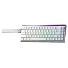 კლავიატურა AULA HERO68 RGB Gaming Keyboard White (Meteor Magnetic Switch), 2 image