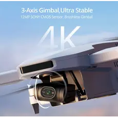 დრონი Potensic Drone ATOM (Fly More Combo) 3 batteries in total Grey, 5 image
