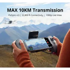 დრონი Potensic ATOM 2 Screen Remote (Fly More Combo) AI Tracking Grey, 7 image