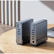 დოქ სადგური Gembird A-CF-COMBO15-01 USB Type-C 15-in-1 multi-port Adapter, 8 image