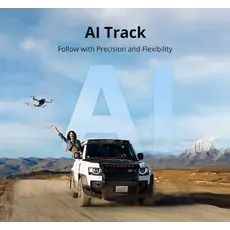 დრონი Potensic ATOM 2 Screen Remote (Fly More Combo) AI Tracking Grey, 9 image