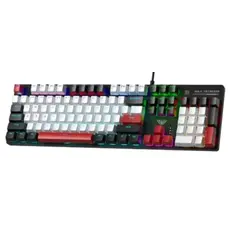 კლავიატურა AULA S500 Zoned RGB Wired Mechanical Gaming Keyboard Black/White/Red (Blue switch), 3 image