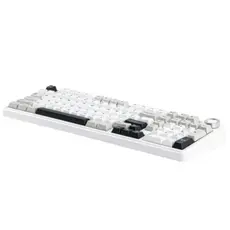 კლავიატურა AULA F99 PRO Tri-Mode RGB Mechanical Keyboard Grey/White/Dark Grey (Star Vector Switch), 2 image