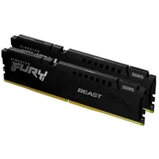 ოპერატიული მეხსიერება Kingston DDR5 32GB (2x16GB) 5600MT/s CL36 FURY Beast Black EXPO/XMP