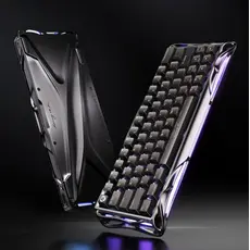 კლავიატურა GravaStar Mercury V60 Pro 60keys, GravaStar Blackcore, USB-A, 8k,RGB, GunMetal, 3 image