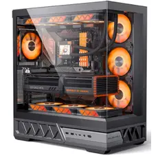 კომპიუტერის ქეისი Golden Field BALANCE WORLD 1 Black 7x120mm RGB Fans