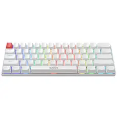 კლავიატურა MARVO Saber wired mechanical gaming keyboard RGB lighting White, 2 image