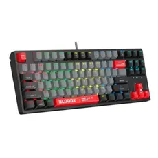 კლავიატურა A4Tech Bloody S87 RGB Mechanical Red Plus Switch Keyboard Energy Red, 3 image