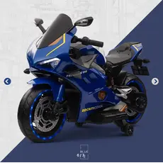 ბავშვის ელექტრო მოტოციკლი V5R-BLU, 2 image