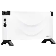 ელექტრო გამათბობელი Ardesto Convector , 20m2, 2000w, mechanical control, open heating element, white, 5 image