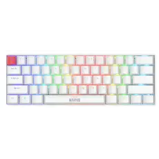 კლავიატურა MARVO Saber wired mechanical gaming keyboard RGB lighting White