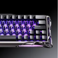 კლავიატურა GravaStar Mercury V60 Pro 60keys, GravaStar Blackcore, USB-A, 8k,RGB, GunMetal, 2 image
