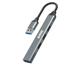 USB ჰაბი Marvo USB (3.0) hub 4-port, UH-ATC01, metal