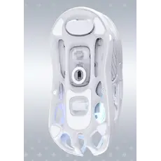 მაუსი GravaStar Mercury M2, BT/WL/USB-A, RGB, Opaline White, 2 image