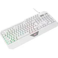კლავიატურა 2E GAMING Membrane keyboard KG315 110key, USB-A, EN/UA, RGB, white, 2 image