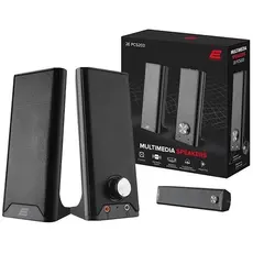 დინამიკი 2E Personal Computer Speaker PCS203, 2.0, USB, Metal Black