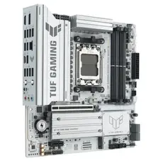 დედა დაფა ASUS Motherboard TUF GAMING B850M-PLUS WIFI7 W sAM5 B850 4xDDR5 M.2 HDMI DP Wi-Fi BT mATX white
