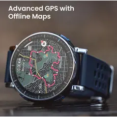 სმარტ საათი Xiaomi Amazfit Active 3 Premium Atlas Blue, 5 image