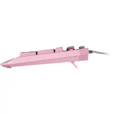 კლავიატურა 2E GAMING Membrane keyboard KG315 110key, USB-A, EN/UA, RGB, pink, 4 image