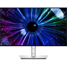 მონიტორი Dell 210-BKJF UltraSharp U2424HE, 23.8", Monitor, FHD, IPS, HDMI, USB, USB-C, RJ45, DP, Silver