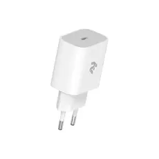Mobile phone charger 2Е WC1USBC20W-W Wall Charger USB-C PD3.0 DC5V / 3A, Max 20W White, 2 image